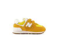 New Balance Infant Boys 574 Hook And Loop Golden Hour Taglia: 20 | Scarpe Sportive Outlet | kids | Giallo