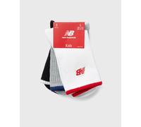 New Balance Kids Patch Logo Midcalf Socks 3 Pack Socks multi in taglia:M