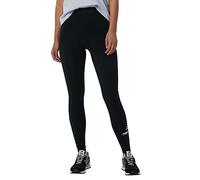 New Balance - Leggings da Donna - con Logo sulla Caviglia (XS, Nero)