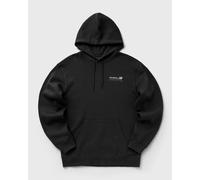New Balance Uomo Linear Graphic Fleece Hoodie in Nero, Cotone, Taglia S