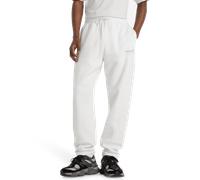 New Balance Linear Graphic Pant male Pantaloni - Bianco - Jersey di cotone - Foot Locker White L