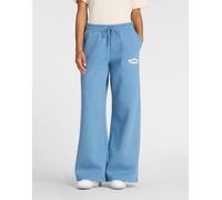 New Balance - Linear Heritage - Pantaloni a fondo ampio in pile blu L