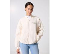 New Balance - Linear Heritage Woven Bomber Jacket Bianco - Abbigliamento M Bianco