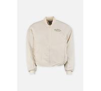 New Balance - Linear Heritage Woven Bomber Jacket Bianco - Abbigliamento S Bianco