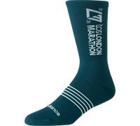 New Balance London Marathon Crew Socks Calze XL Verde