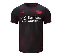 new balance Maglia trikot 'Bayer 04 Home' grigio / rosso / nero / bianco Uomo new balance M grigio / rosso / nero / bianco