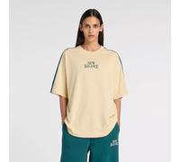 new balance Maglia extra large 'Trackside Oversized T-Shirt' beige / marrone Donna - Abbigliamento - Maglie e top - Maglie - Maglie oversize new balance XL