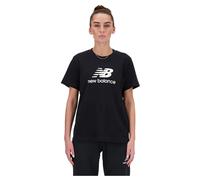 T-shirt New Balance Jersey Stacked Logo manica corta nero intenso donna - L