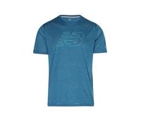New Balance - RC Essential Graphic T-Shirt V2 - Maglia da corsa XL blu