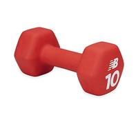 New Balance - Manubrio unisex in neoprene, 4,5 kg, 4,5 kg, colore: Rosso