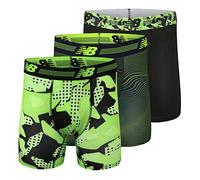 New Balance Men's Ultra Soft Performance 6" Boxer Briefs with No Fly (3-Pack of Underwear)
