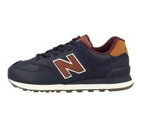 New Balance 574 male Scarpe - Blu - Pelle - Foot Locker Blue 46.5