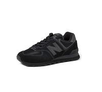 New Balance NB 574, Sneakers Uomo, Nero Triple Black Ete, 44 EU