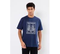 New Balance - New Balance Relaxed 550 T-Shirt Blu - Abbigliamento XXL Blu