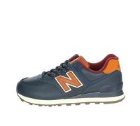 New Balance 574 male Scarpe - Blu - Pelle - Foot Locker Blue 42.5