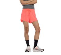 New Balance - Pantaloncini da trail running ultraleggeri e traspiranti - RC Ultra Light Split Short 3" Urgent Red per Uomo - Taglia L - Rosa Rosa L