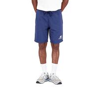 New Balance Pantaloncini da Uomo Essentials Stacked Logo Blu Taglia S Codice MS31540NNY