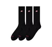 Calze New Balance Patch Logo Crew nero puro (3 paia) - M