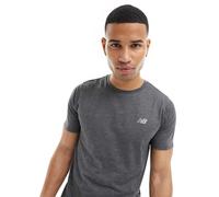 New Balance - Performance Heathertech - T-shirt tecnica grigio scuro mélange-Nero XL
