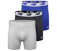 New Balance Performance Trunk No Fly - Costume da Bagno Aderente da Uomo, 7,6 cm