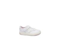 New Balance PHB80 AP Bianco Scarpe Sneakers Bambina Strappi più Lacci Ecopelle 34.5