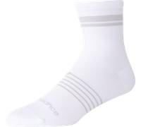 New Balance Calzini Pro Run QTR Unisex Nylon Bianchi Taglia 37-42 EU (M) 1 paio