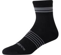 New Balance Calze Pro Run QTR – 1 paio, Nylon, Nero, Taglia L (41-46 EU)