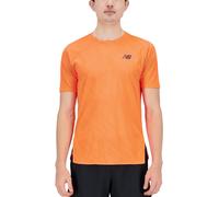 New Balance Q Speed Jacquard Short Sleeve Magliette XL Arancio