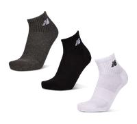 New Balance Quarter 3 Pack Unisex - Calze Grigio - Taglia 35-38 Grey 35-38