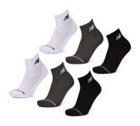 New Balance Quarter 6 Pack Unisex - Calze Bianco - Taglia 39-42 - Algodón White 39-42