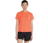 New Balance - T-shirt leggera e traspirante - Race Day T-Shirt W Urgent Red per Donne in Poliestere Riciclato - Taglia S - rosso