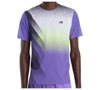 New Balance - Race Day Ultra Light Printed T-Shirt - Maglia da corsa S lilla