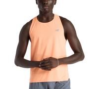 New Balance Race Day Ultra Light Singlet Canotte e Top S Arancio