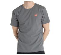 T-shirt New Balance Race Day Ultra Light manica corta grigio arancione - M