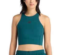 New Balance RC Elite Storage Crop Tank Canotte e Top L Verde