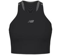 New Balance RC Elite Storage Crop Tank Canotte e Top M Nero