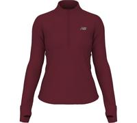 New Balance - Women's Athletics Heat Grid 1/2 Zip - Maglia a manica lunga S rosso