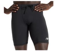 new balance Pantaloni sportivi nero / argento Uomo - Sport - Tipi di sport - Running - Pantaloni da corsa - Pantaloncini new balance M