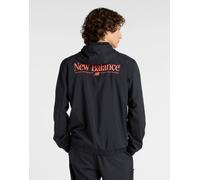New Balance - Reimagined - Giacca nera con grafica-Nero XS