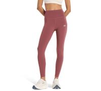 New Balance rise Donna - Leggings Rosso - Taglia L - Poly Jersey Red L