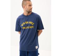 New Balance - S/S Top M- Marrone - Abbigliamento L Marrone