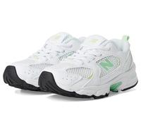 New Balance Scarpa Kids Lifestyle White Synthetic Leather/Textile SM - White 28
