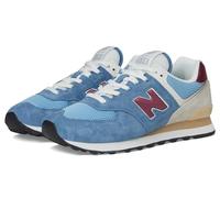 new balance Sneaker bassa '574' blu colomba / blu chiaro / greige / borgogna, Taglia 42,5