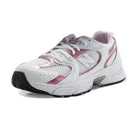 New Balance Bambino 530 Lace in Bianca/Rosa, Sintetica, Taglia 37