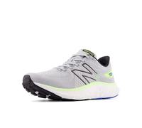 New Balance Scarpe da corsa Fresh Foam X Evoz V3 da uomo, Alluminio Grigio/Nero/Bleached Lime Glo, 42.5 EU