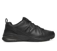 New Balance Uomo 608v5 in Nero, Pelle, Taglia 46.5
