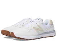 New Balance Scarpe da Golf 574 Greens V2 da Donna, Bianco, 42 EU