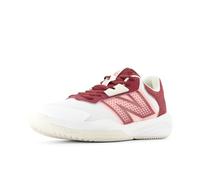 New Balance Scarpe da tennis 696v6 da donna, Bianco/Monarch Borgogna, 41.5 EU