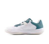 New Balance Scarpe da tennis da uomo 696 V6 Hard Court, bianco/verde, 46.5 EU