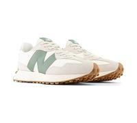 New Balance - 327 - Sneakers bianche e verdi-Bianco 36